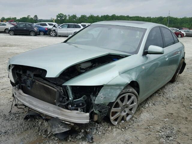 WAUDG94FX5N065977 - 2005 AUDI A6 3.2 QUA GREEN photo 2