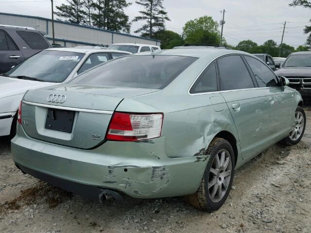 WAUDG94FX5N065977 - 2005 AUDI A6 3.2 QUA GREEN photo 4