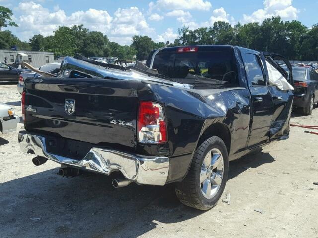 1C6RR7GT0FS547067 - 2015 RAM 1500 SLT BLACK photo 4