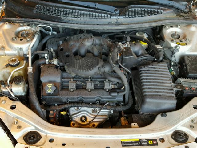 1B3EL36R14N396521 - 2004 DODGE STRATUS SE SILVER photo 7