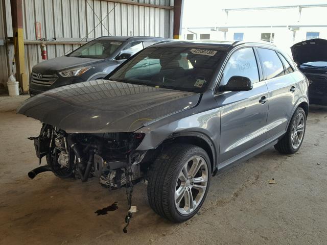 WA1EFCFS8GR002237 - 2016 AUDI Q3 PREMIUM GRAY photo 2