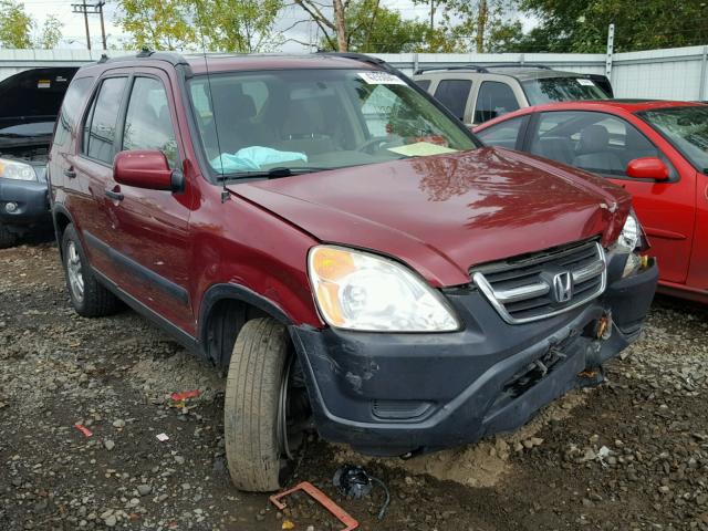 JHLRD78812C071632 - 2002 HONDA CR-V EX MAROON photo 1