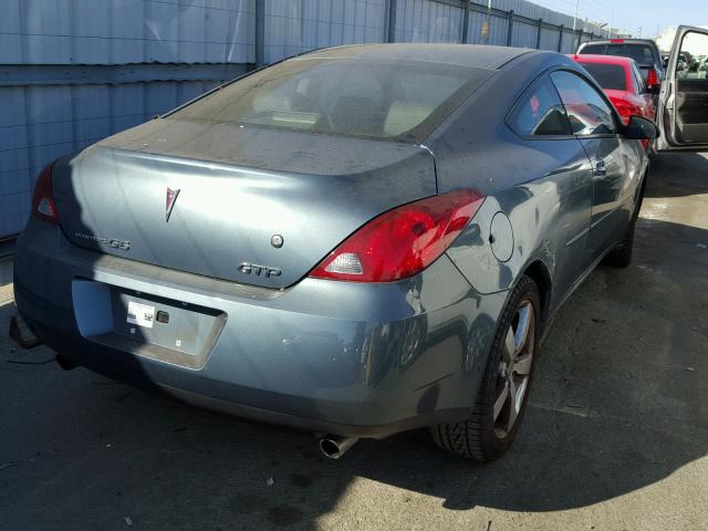 1G2ZM171264179650 - 2006 PONTIAC G6 GTP GREEN photo 4