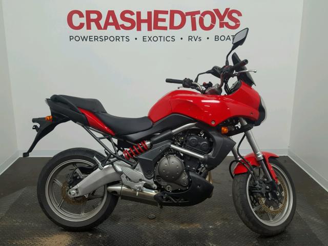 JKALEEA178A019728 - 2008 KAWASAKI KLE650 A RED photo 1