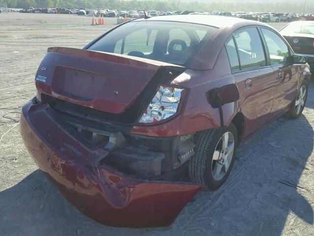 1G8AL55FX6Z180480 - 2006 SATURN ION LEVEL BURGUNDY photo 9