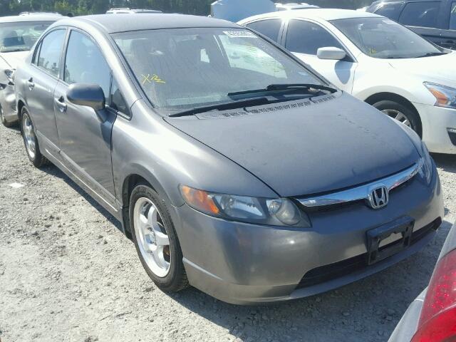 2HGFA16597H303608 - 2007 HONDA CIVIC LX BROWN photo 1