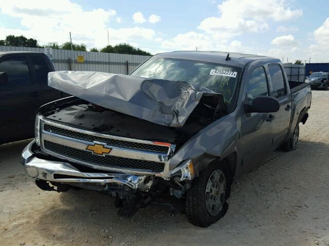 3GCPCSE07CG181138 - 2012 CHEVROLET SILVERADO GRAY photo 2