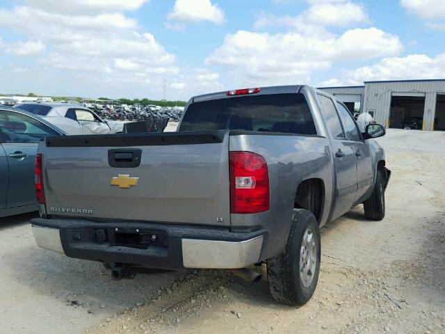 3GCPCSE07CG181138 - 2012 CHEVROLET SILVERADO GRAY photo 4