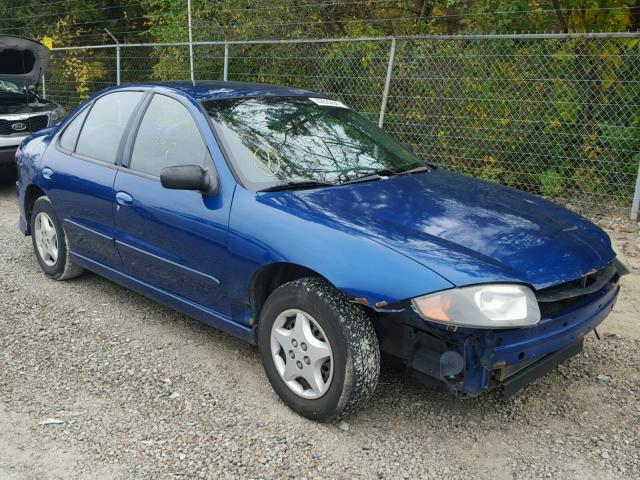 1G1JH52F637323761 - 2003 CHEVROLET CAVALIER L BLUE photo 1