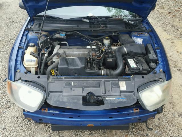 1G1JH52F637323761 - 2003 CHEVROLET CAVALIER L BLUE photo 7