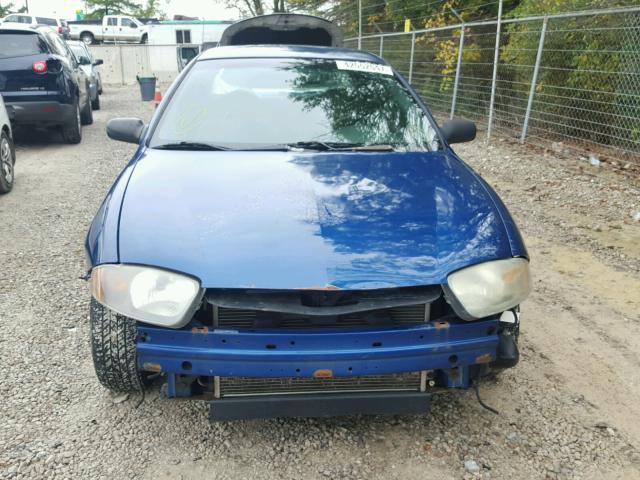 1G1JH52F637323761 - 2003 CHEVROLET CAVALIER L BLUE photo 9