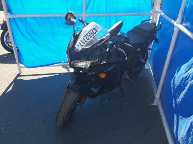 MLHPC4412E5100074 - 2014 HONDA CBR500 R BLACK photo 2