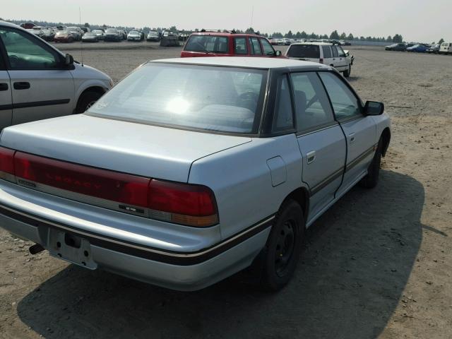 4S3BC6331P9647795 - 1993 SUBARU LEGACY L BLUE photo 4