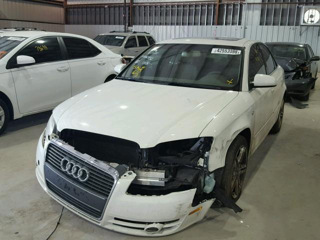 WAUAF78E46A295955 - 2006 AUDI A4 2 WHITE photo 2