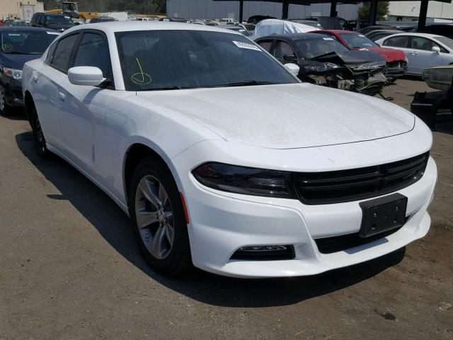 2C3CDXHGXJH176678 - 2018 DODGE CHARGER SX WHITE photo 1