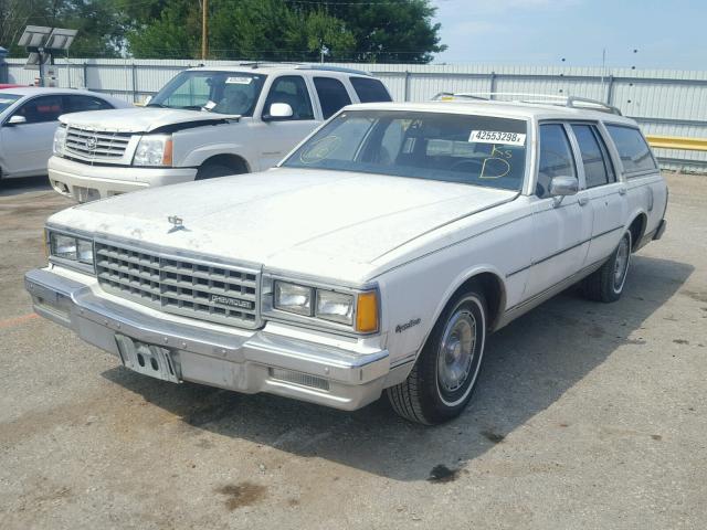 1G1AN35H1DX149500 - 1983 CHEVROLET CAPRICE CL WHITE photo 2