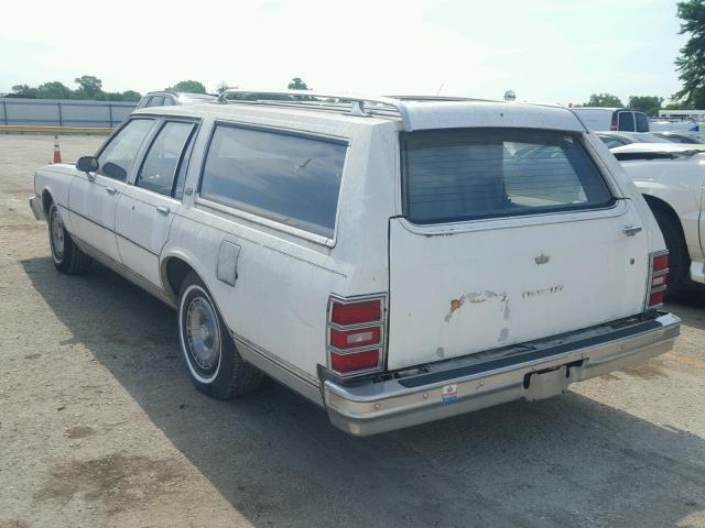 1G1AN35H1DX149500 - 1983 CHEVROLET CAPRICE CL WHITE photo 3