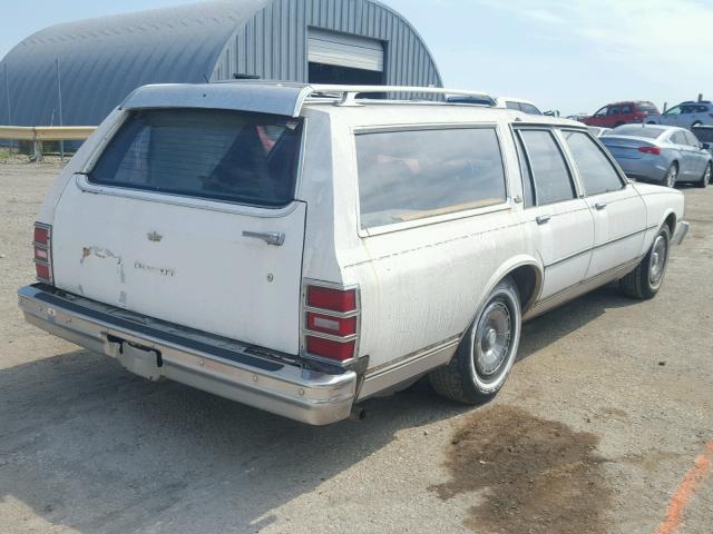 1G1AN35H1DX149500 - 1983 CHEVROLET CAPRICE CL 白色 照片 4