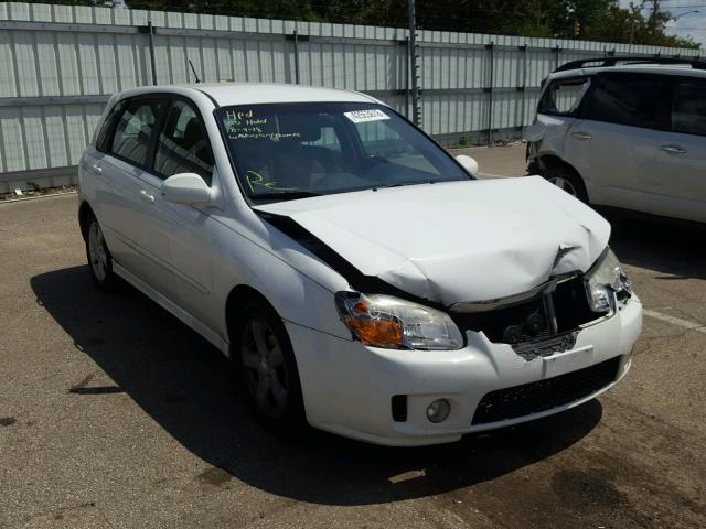 KNAFE161875009489 - 2007 KIA SPECTRA5 S WHITE photo 1