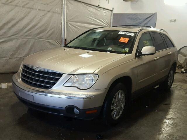 2A8GM68X97R320594 - 2007 CHRYSLER PACIFICA BEIGE photo 2