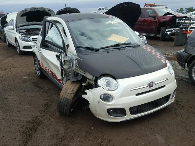 3C3CFFBR8CT280644 - 2012 FIAT 500 SPORT CREAM photo 1