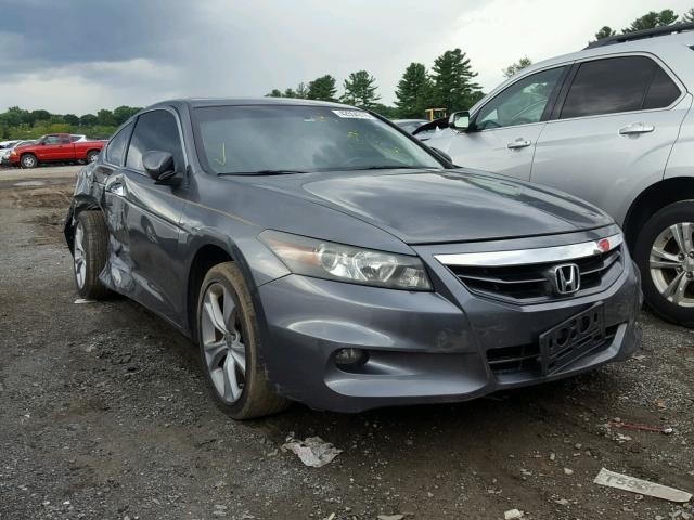 1HGCS2B88BA001708 - 2011 HONDA ACCORD EXL GRAY photo 1