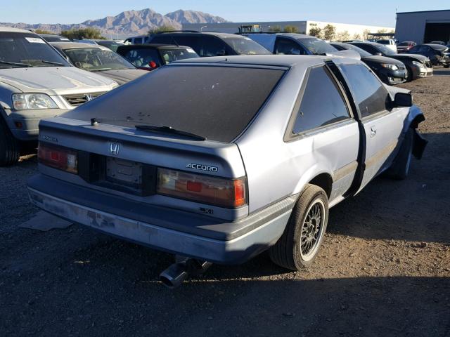 JHMCA5343HC006731 - 1987 HONDA ACCORD LXI GRAY photo 4