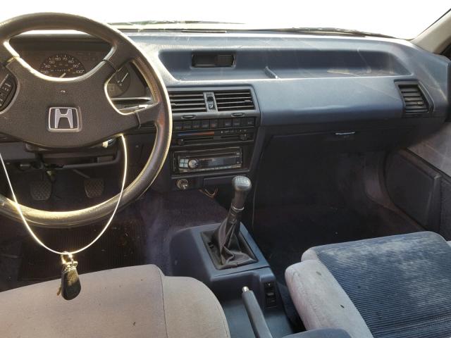 JHMCA5343HC006731 - 1987 HONDA ACCORD LXI GRAY photo 9