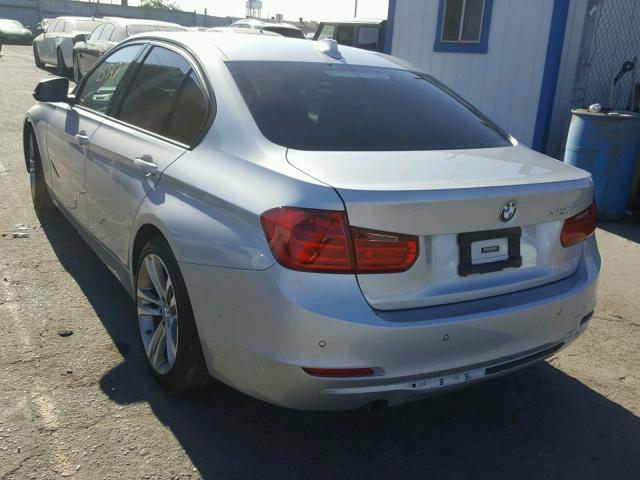 WBA3D3C59EF099428 - 2014 BMW 328 D SILVER photo 3