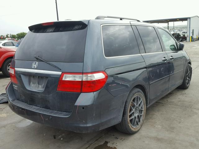 5FNRL38876B023294 - 2006 HONDA ODYSSEY TO BLUE photo 4