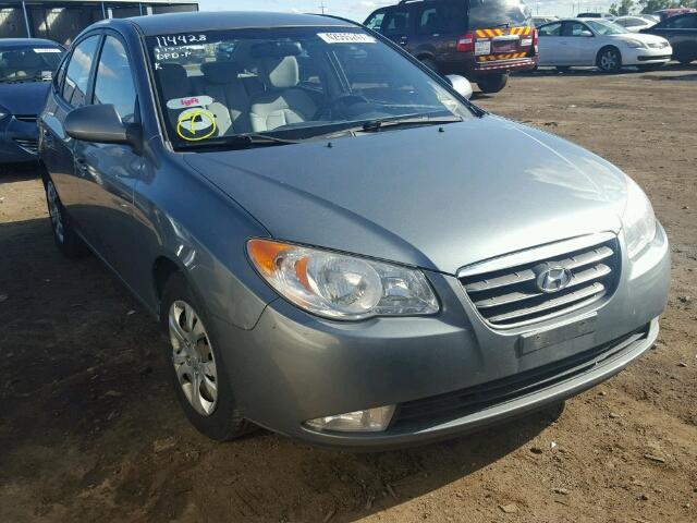 KMHDU46D29U798901 - 2009 HYUNDAI ELANTRA GL GRAY photo 1