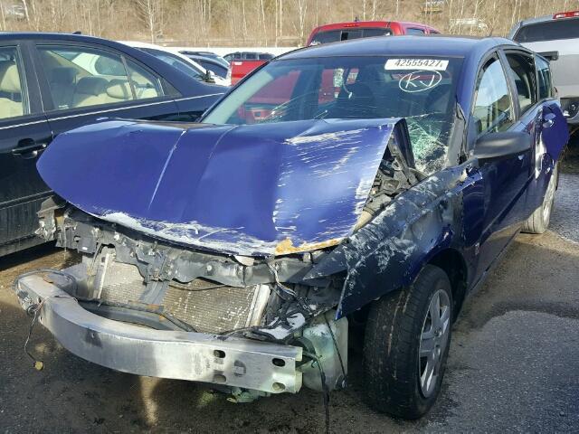 1G8AZ55F96Z182512 - 2006 SATURN ION LEVEL BLUE photo 2
