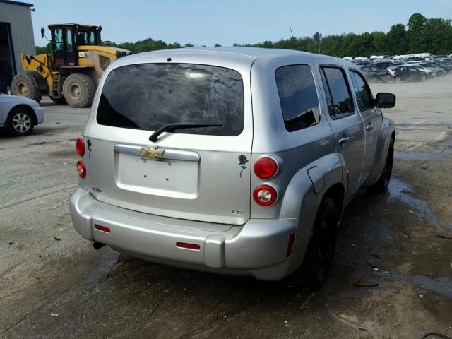 3GNDA13D06S610881 - 2006 CHEVROLET HHR LS SILVER photo 4