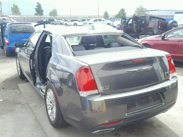 2C3CCAAG1GH307970 - 2016 CHRYSLER 300 LIMITE GRAY photo 3