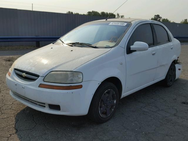 KL1TD56626B544997 - 2006 CHEVROLET AVEO BASE Ağ foto 2