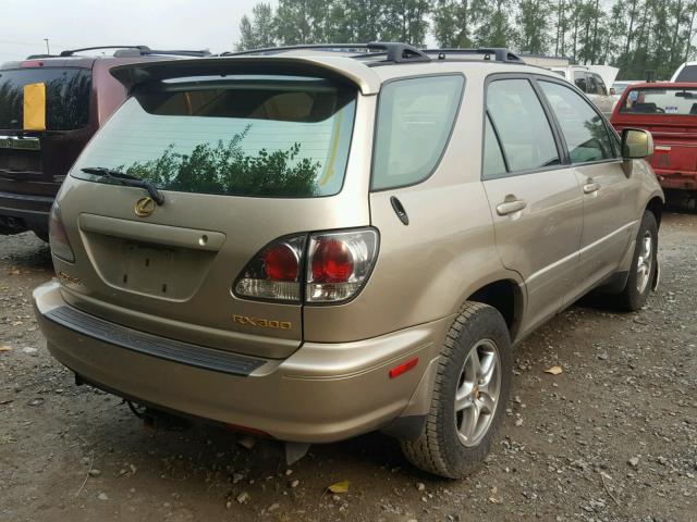 JTJHF10U820276467 - 2002 LEXUS RX 300 GOLD photo 4