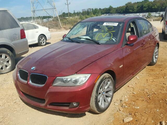WBAPH7G52BNN02089 - 2011 BMW 328 I RED photo 2