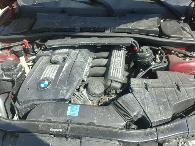 WBAPH7G52BNN02089 - 2011 BMW 328 I RED photo 7