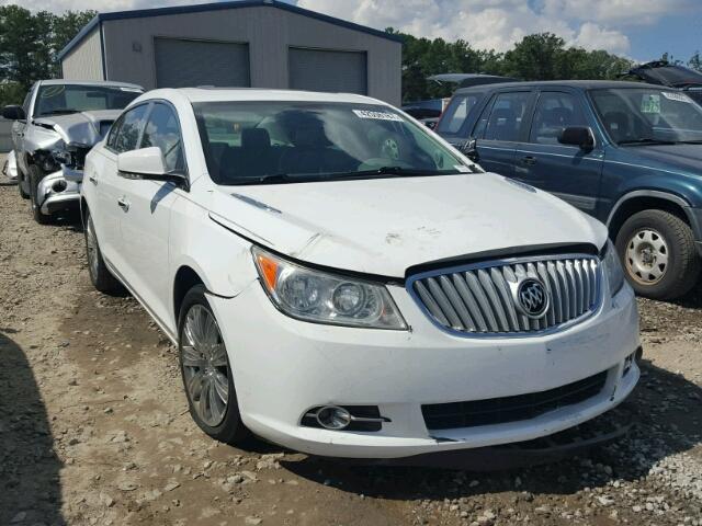 1G4GC5EG0AF128998 - 2010 BUICK LACROSSE C WHITE photo 1