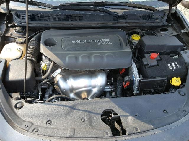 1C3CDFBB6FD165981 - 2015 DODGE DART SXT GRAY photo 7