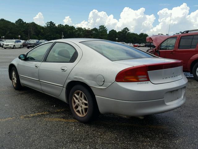 2B3HD46R63H552950 - 2003 DODGE INTREPID S SILVER photo 3