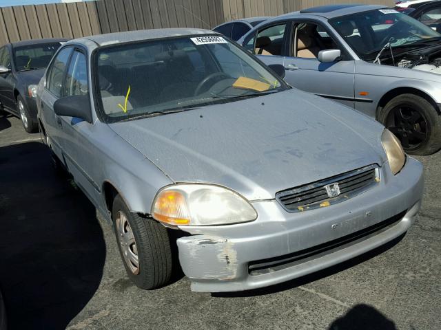 1HGEJ667XVL013243 - 1997 HONDA CIVIC LX SILVER photo 1