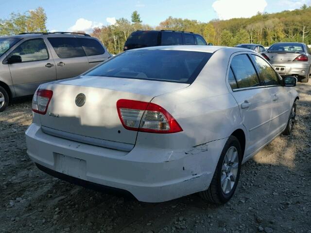 3MEFM07Z26R619175 - 2006 MERCURY MILAN WHITE photo 4