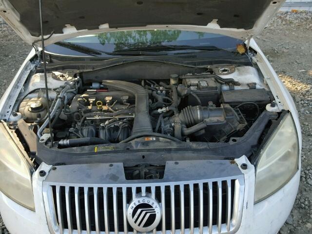 3MEFM07Z26R619175 - 2006 MERCURY MILAN WHITE photo 7