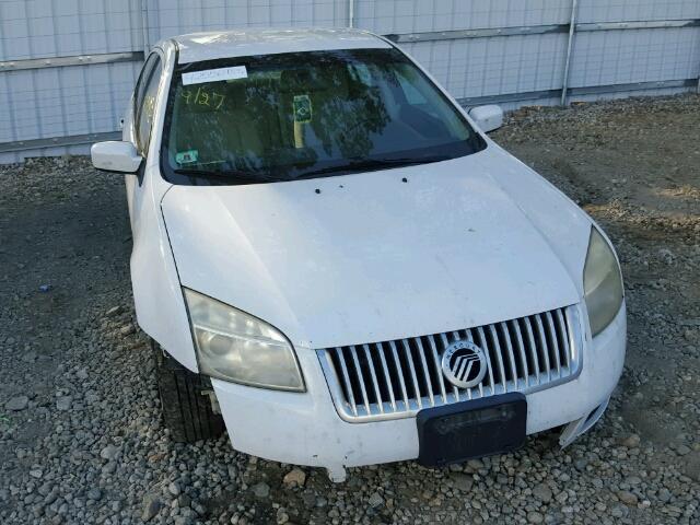 3MEFM07Z26R619175 - 2006 MERCURY MILAN WHITE photo 9