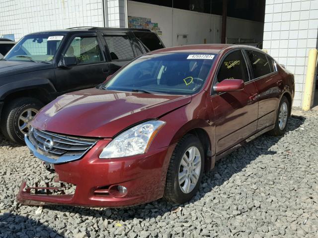 1N4AL2AP2CN568220 - 2012 NISSAN ALTIMA MAROON photo 2