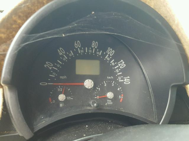 3VWCF21CXYM417812 - 2000 VOLKSWAGEN NEW BEETLE 黑色 照片 8