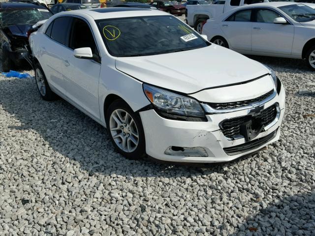 1G11C5SLXFF189335 - 2015 CHEVROLET MALIBU 1LT WHITE photo 1