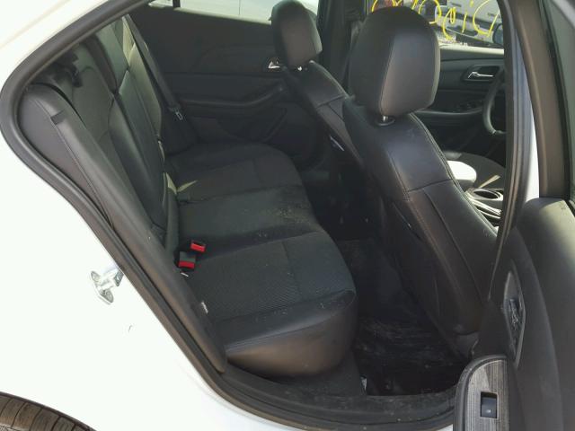 1G11C5SLXFF189335 - 2015 CHEVROLET MALIBU 1LT WHITE photo 6