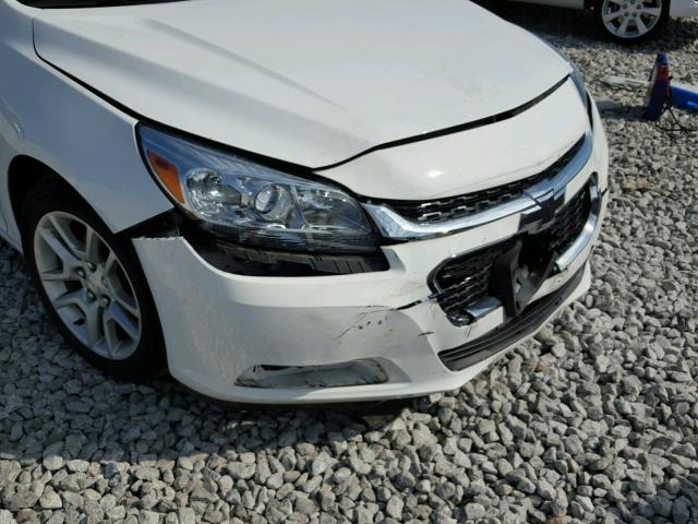 1G11C5SLXFF189335 - 2015 CHEVROLET MALIBU 1LT WHITE photo 9